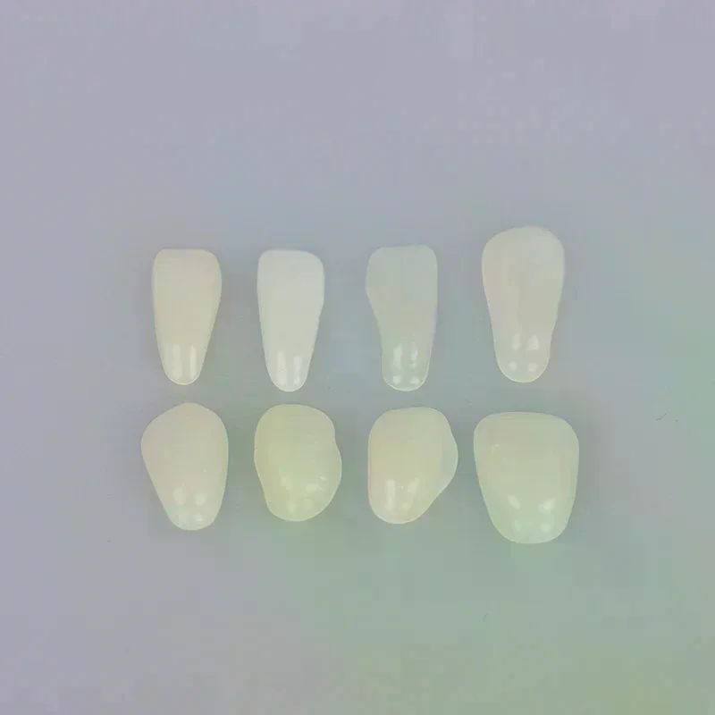 Teeth Whitening Mask - วีเนียร์ฟันขาวแบบบางพิเศษ 60 ชิ้น วัสดุเรซิ่นพอร์ซเลน ฟิล์มฟอกสีฟันชั่วคราวสำหรับฟันหน้าบน (ไม่รวมกาว)