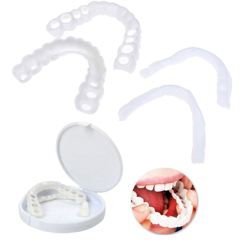 Teeth Whitening Mask - 4-6 คู่ Upper & Lower Jaw