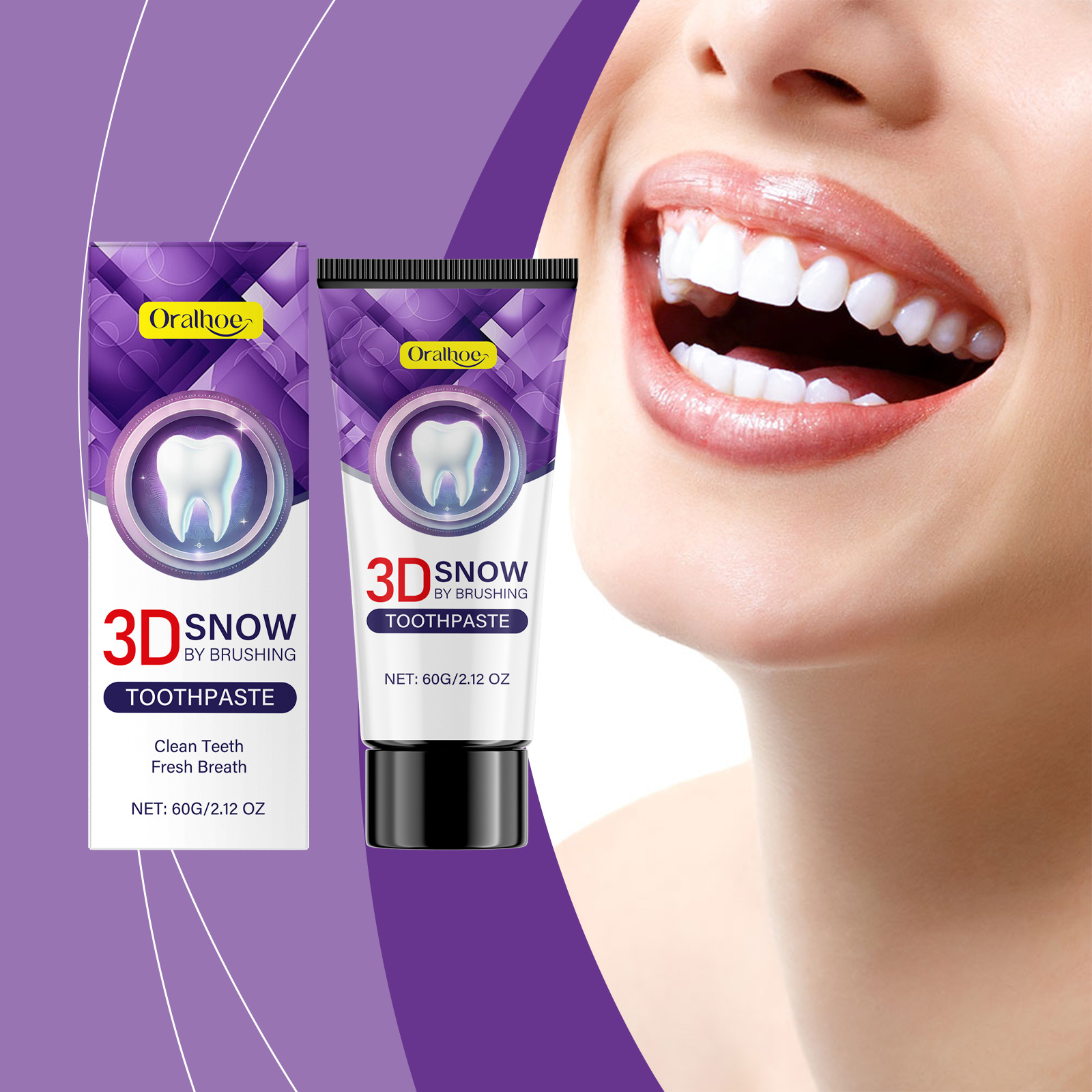 ยาสีฟันไวท์เทนนิ่ง 3 มิติ ทำคว - Teeth Whitening Natural บทวิจารณ์และราคา