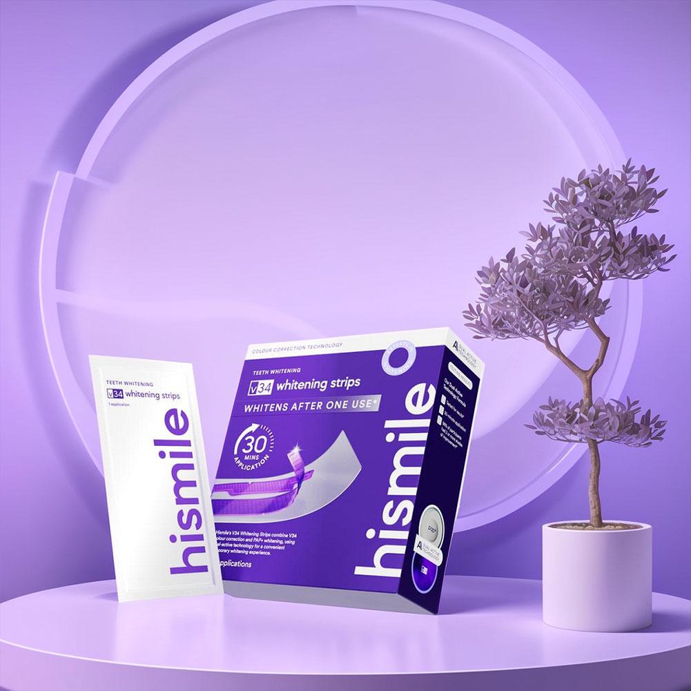 แถบฟอกสีฟันสีม่วง ฟื้นฟูฟันขาว - Teeth Whitening Street บทวิจารณ์และราคา