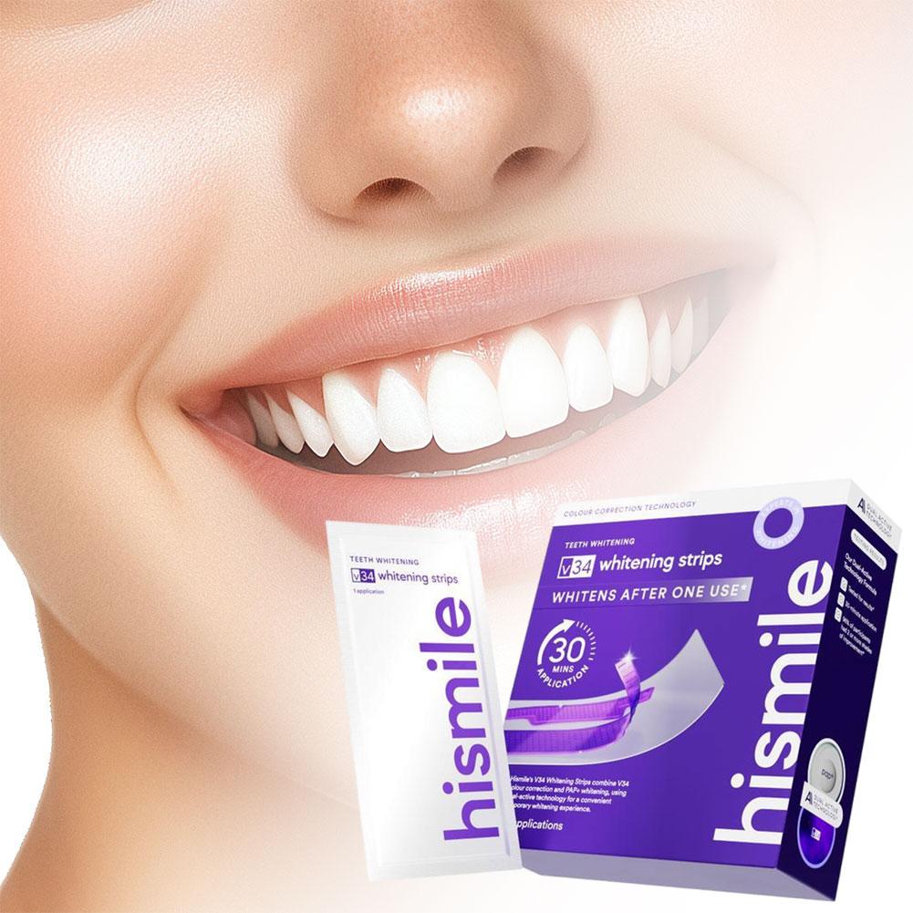 แถบฟอกสีฟันสีม่วง ฟื้นฟูฟันขาว - Teeth Whitening Street บทวิจารณ์และราคา