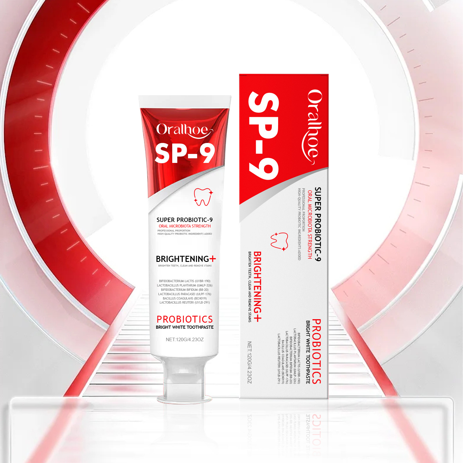 ยาสีฟันโปรไบโอติก Sp-9 ทำความส - Teeth Whitening Natural บทวิจารณ์และราคา