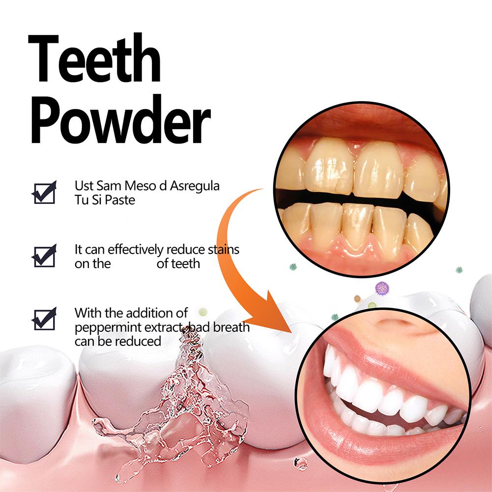 ผงฟอกสีฟัน, ผงฟอกสีฟันธรรมชาติ - Teeth Whitening Powder บทวิจารณ์และราคา
