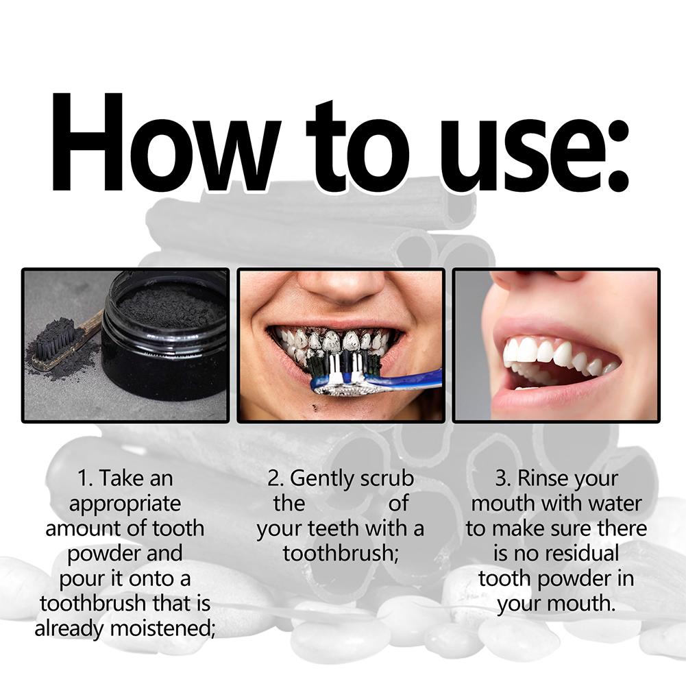 ผงฟอกสีฟัน, ผงฟอกสีฟันธรรมชาติ - Teeth Whitening Powder บทวิจารณ์และราคา
