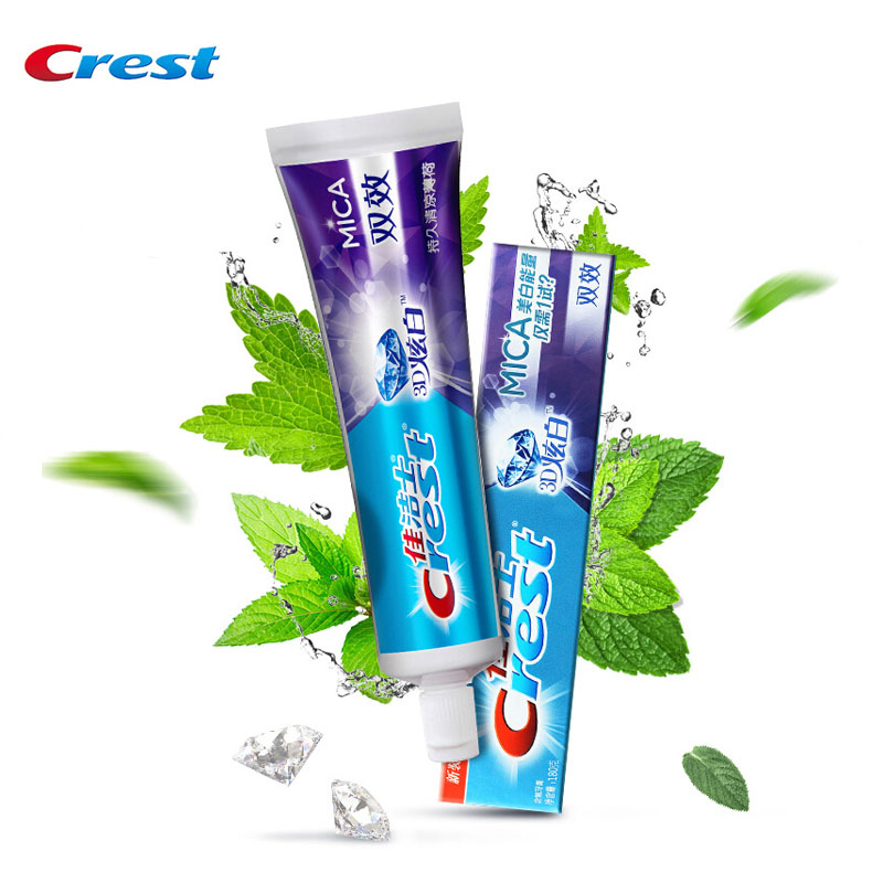 Crest 3D MICA ยาสีฟันฟลูออไรด์ - Teeth Whitening Natural บทวิจารณ์และราคา