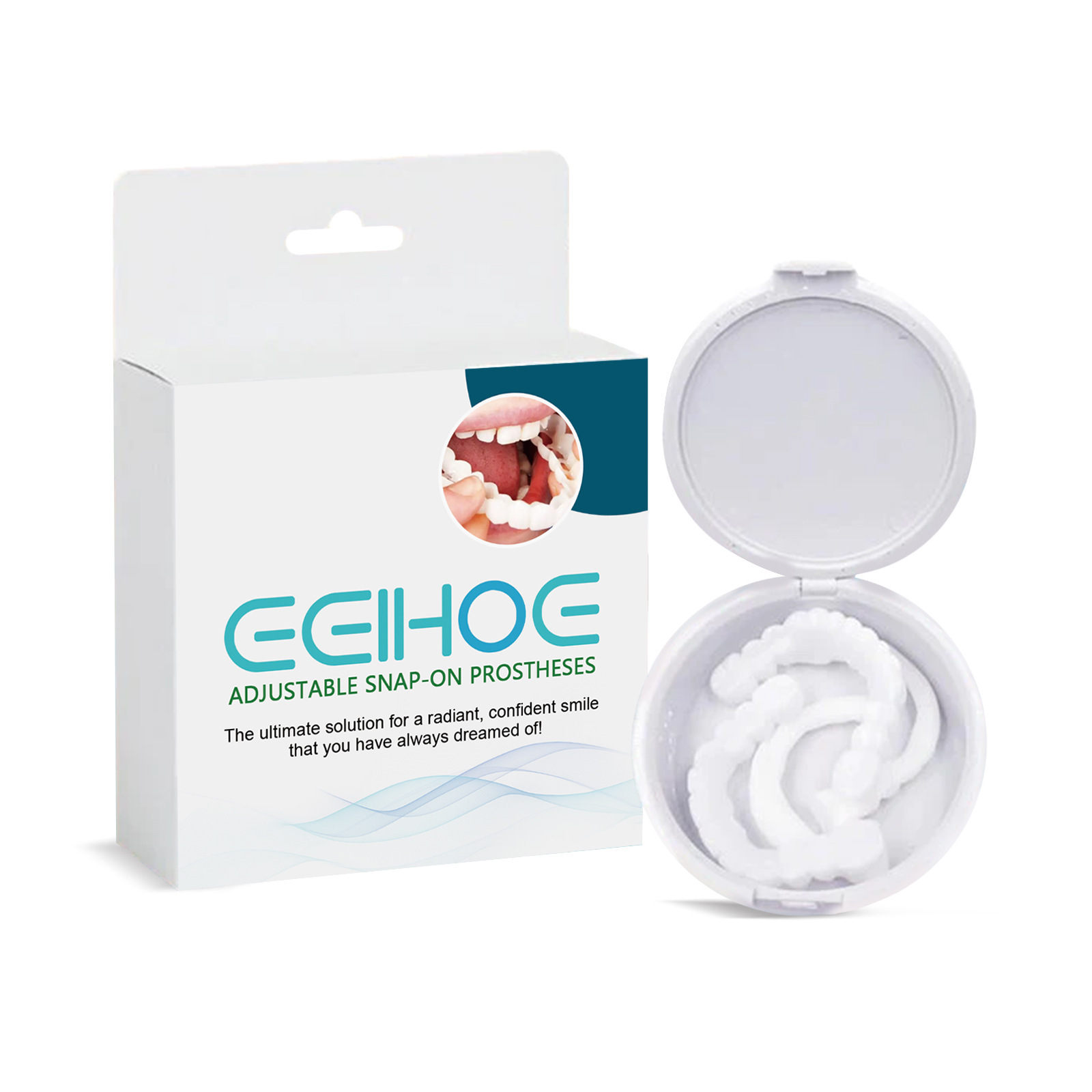​ EELHOE Veneers ฟัน Snap on S - Teeth Whitening Mask บทวิจารณ์และราคา