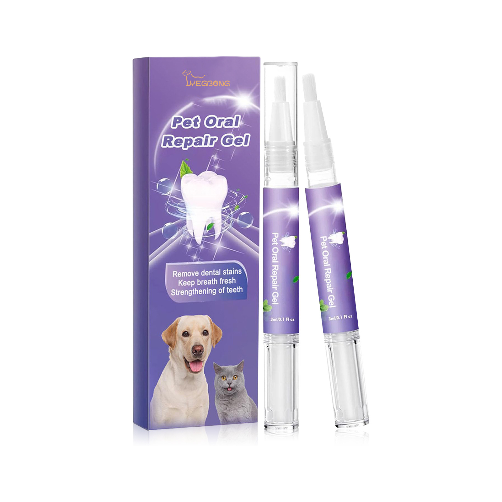 สัตว์เลี้ยง Oral Repair GEL Pu - Teeth Whitening Price บทวิจารณ์และราคา