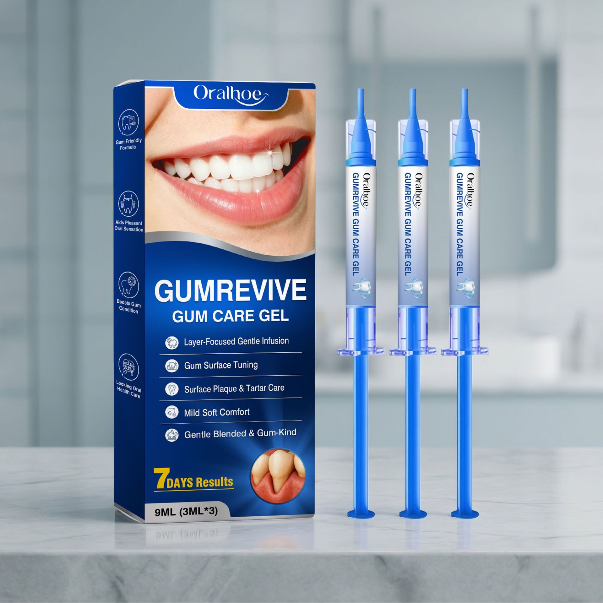 เจลดูแลช่องปาก ชุดหลอดฉีดยาทำค - Teeth Whitening Home Kit บทวิจารณ์และราคา