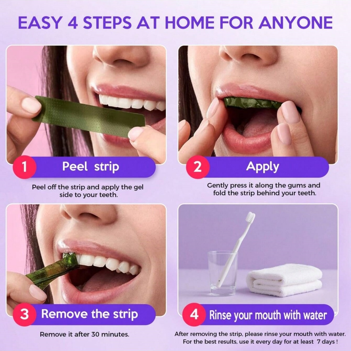 ดีลักซ์สติกเกอร์ฟอกสีฟัน 7/14/ - Teeth Whitening Price บทวิจารณ์และราคา