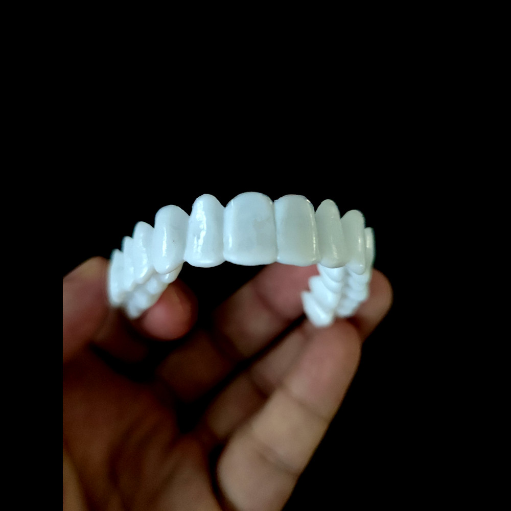 วีเนียร์ฟอกสีฟัน ฟันปลอมชั่วคร - Teeth Whitening Mask บทวิจารณ์และราคา
