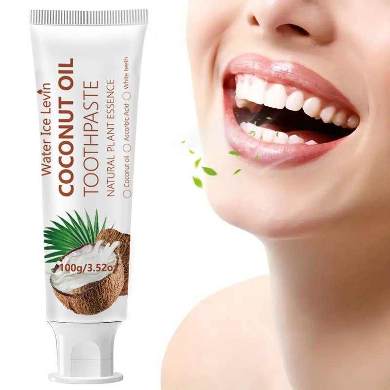ยาสีฟันน้ำมันมะพร้าว 100 กรัม  - Teeth Whitening Natural บทวิจารณ์และราคา