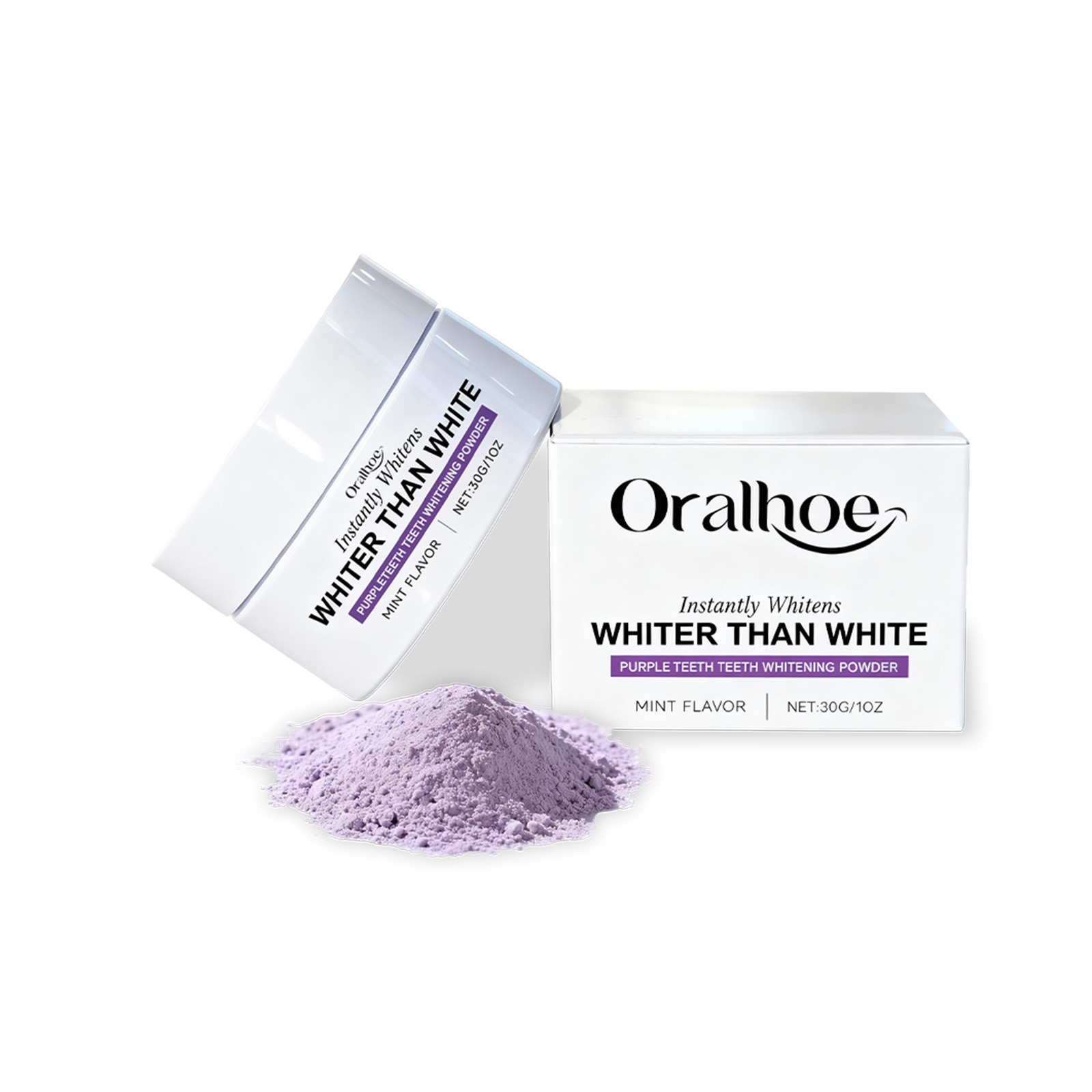 ผงขัดฟันไซลิทอลสีม่วง ขจัดคราบ - Teeth Whitening Xylitol บทวิจารณ์และราคา